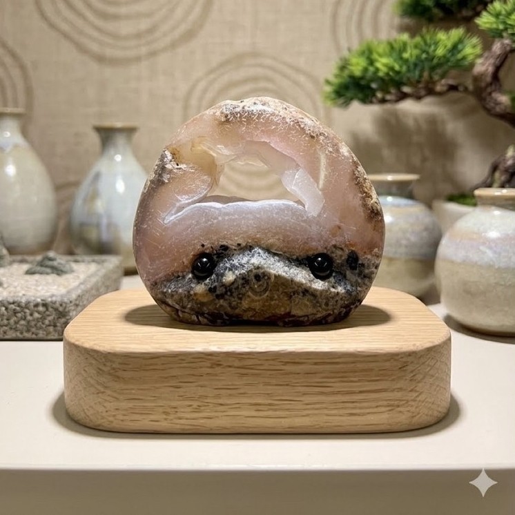 Batu Agate Geode Natural