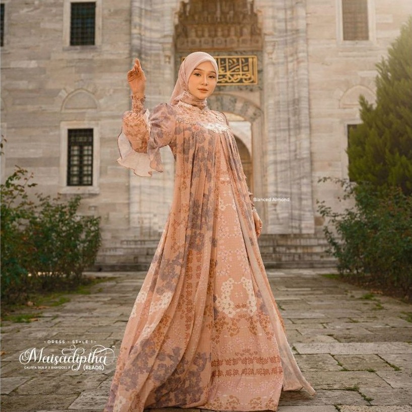 (BEADS) Maisadiptha Dress & Midi Dress Style 1 Nadheera Luxury + Beads