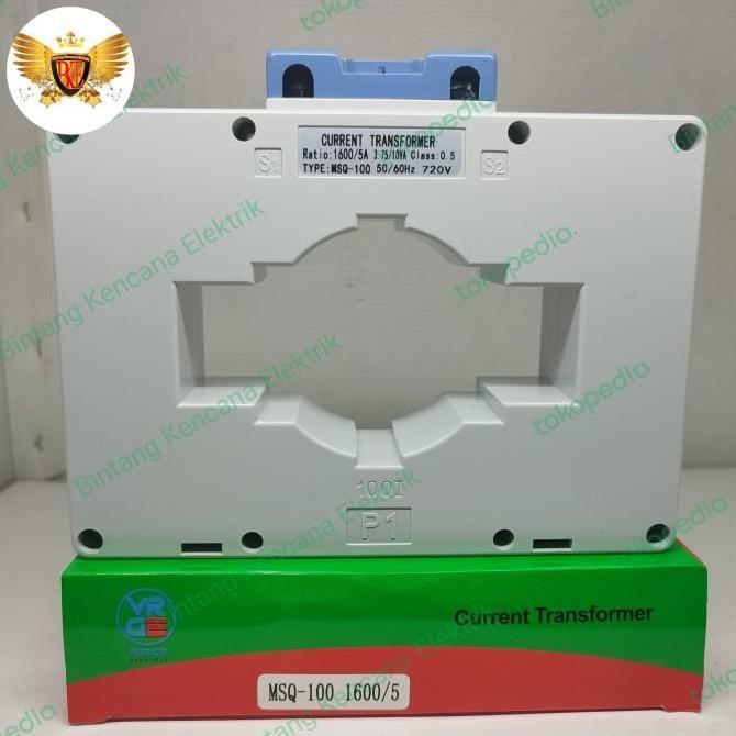 CURRENT TRANSFORMER VORGE CT MSQ-100 1600/5A 1600A MSQ100 NO FORT RESTOCK