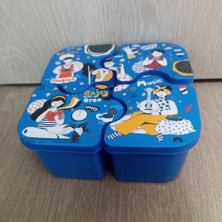 kotak makan permen Oreo langka kolektor items