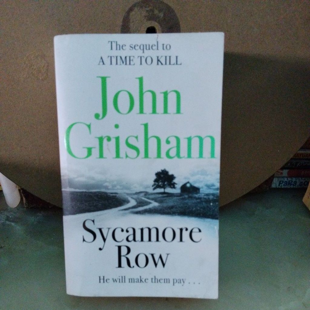 novel import, sycomore row by john grisham