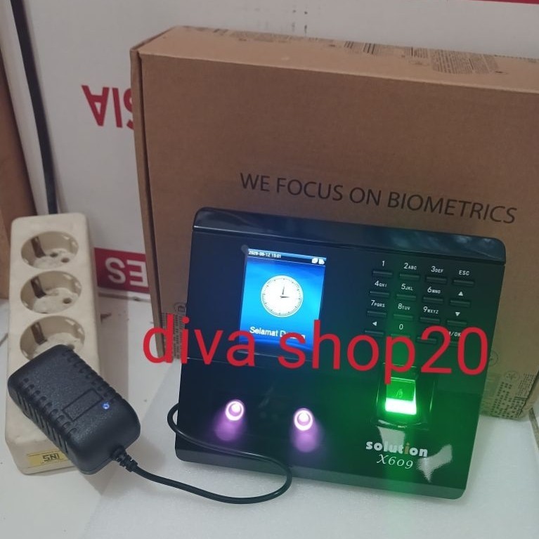 adaptor mesin absen fingerprint solution x609 X609 SOLUTION FINGERPRINT MESIN ABSEN ADAPTOR