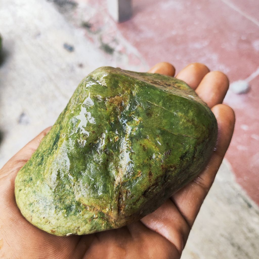 Batu idocrase lumut aceh 600 gram