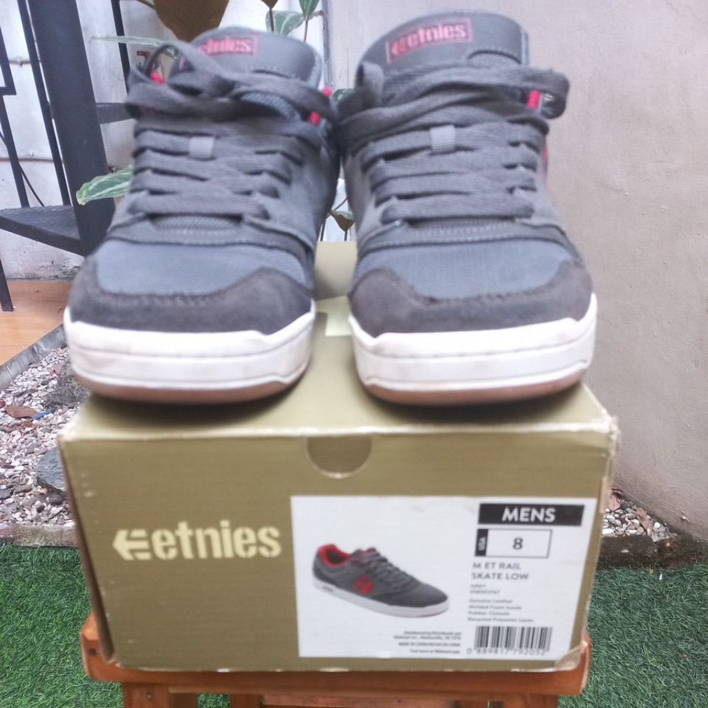 Etnies Skate Shoes M ET Rail Model Size 8US