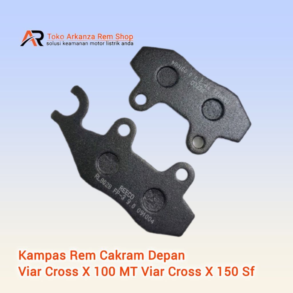 Kampas Rem Cakram Depan Viar Cross X 100 MT Viar Cross X 150 Sf