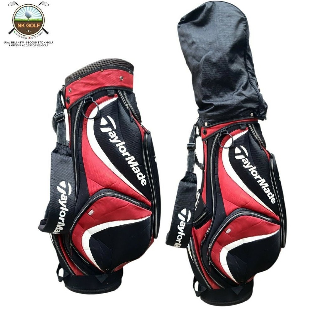 Tas Golf Taylormade Second Black Red