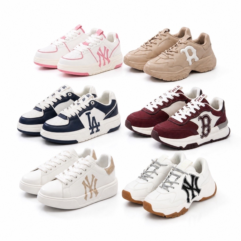 Sepatu MLB Unisex Sneaker New York Yankees