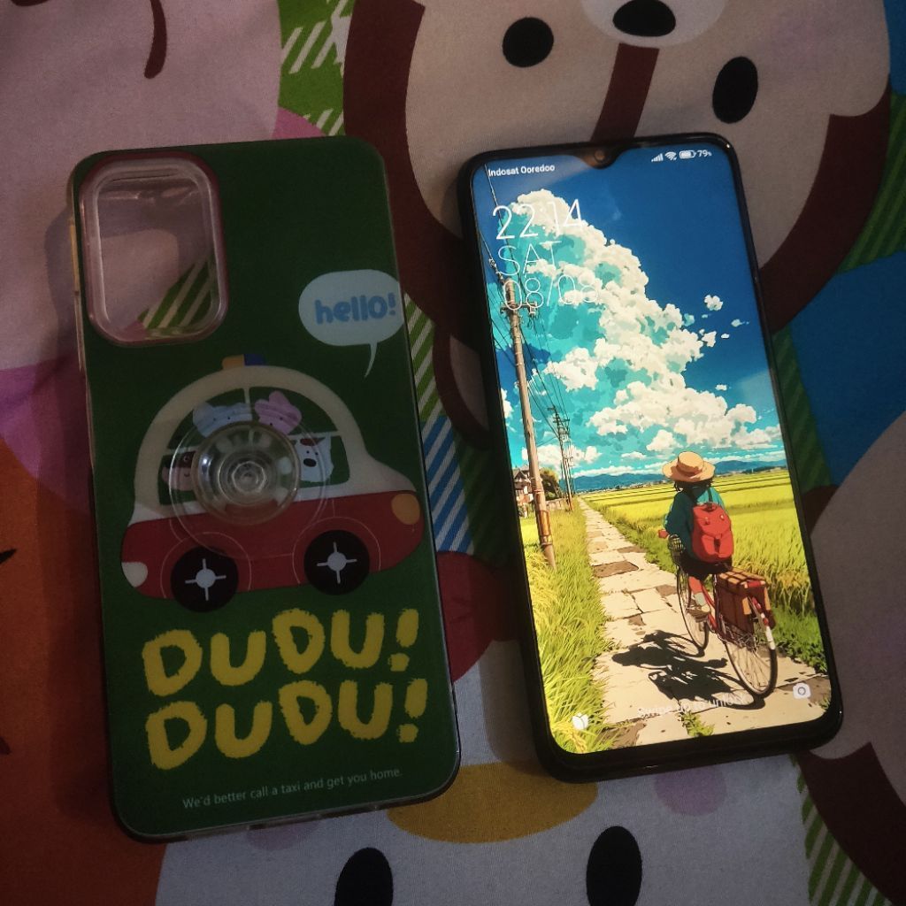 GARANSI redmi 9t 6gb 128gb siap pakai ram 6 internal 128 gb hp handphone smartphone android hape bek