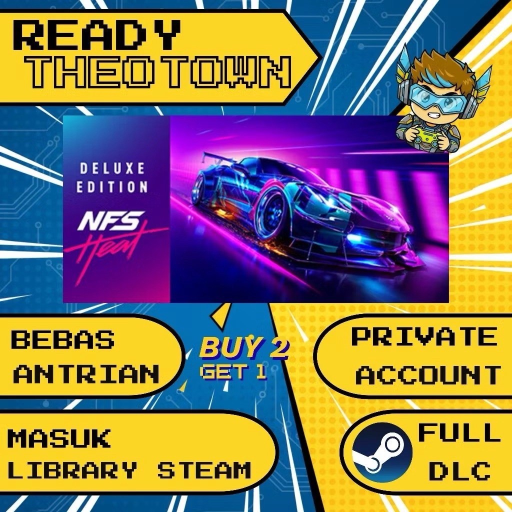 Need for Speed Heat Steam Private - Beli 2 Gratis 1