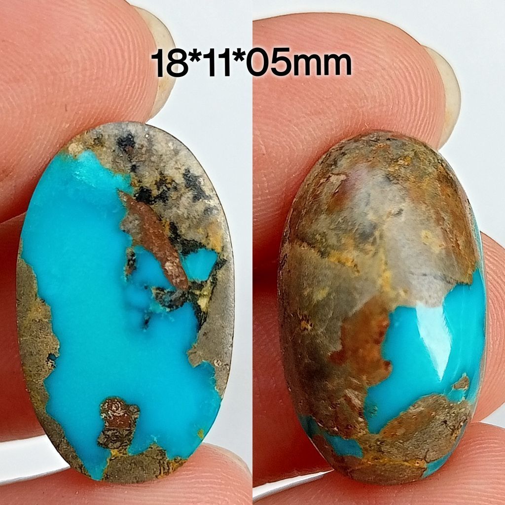 pirus Persia biru polos