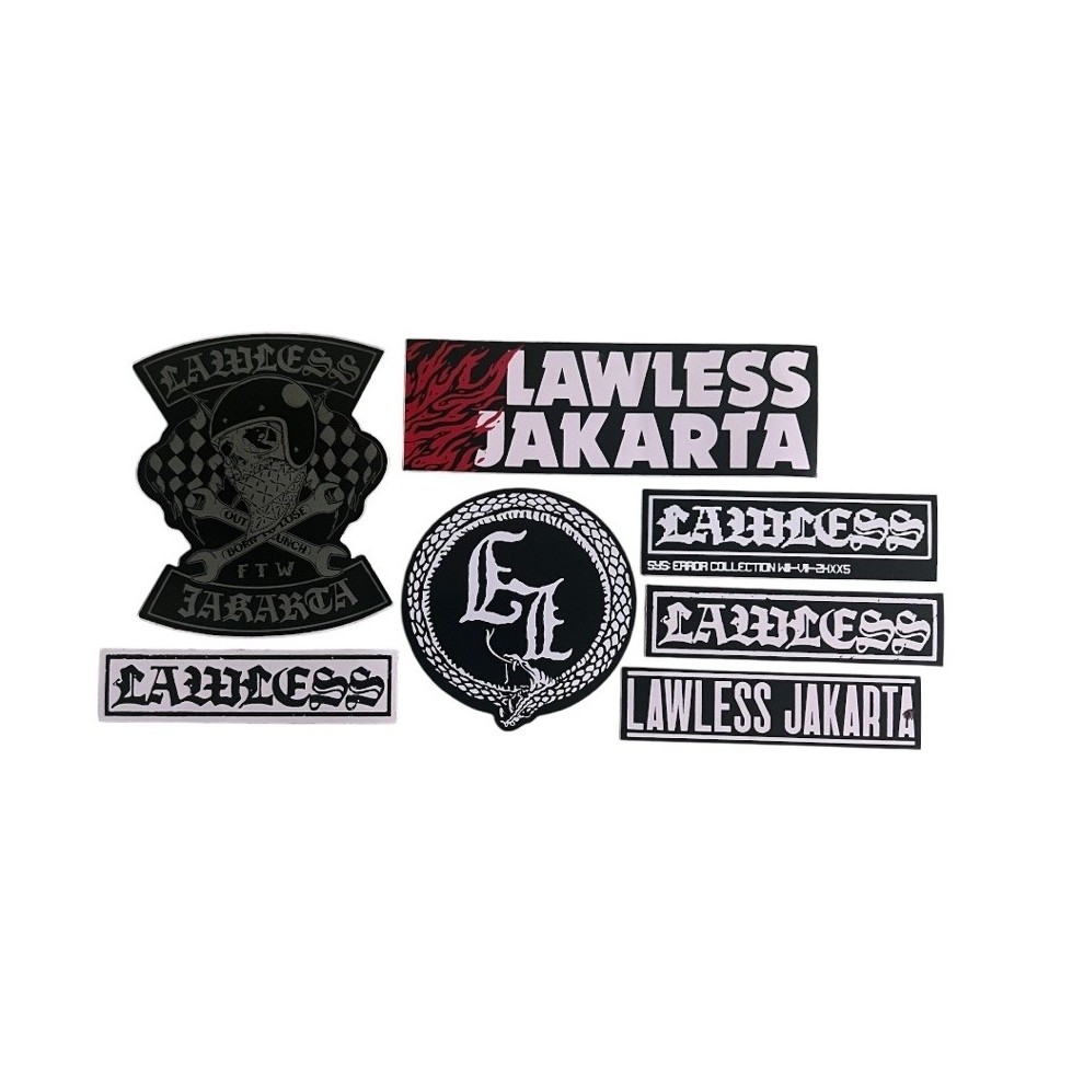 Sticker Pack Lawless Jakarta