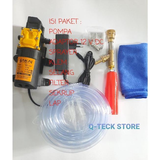 PAKET ALAT POMPA CUCI MOTOR MOBIL AC SIRAM TANAMAN MESIN KOMPLIT STEAM JET WASHING PUMP STICK SPRAYE