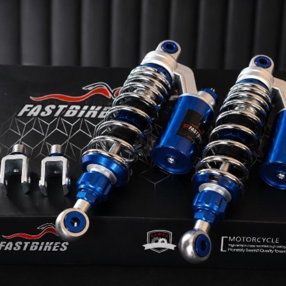 shock belakang tabung mudel ktc crom blue ukuran 280 dan 320 sudah dapet pangkon buat motor matic