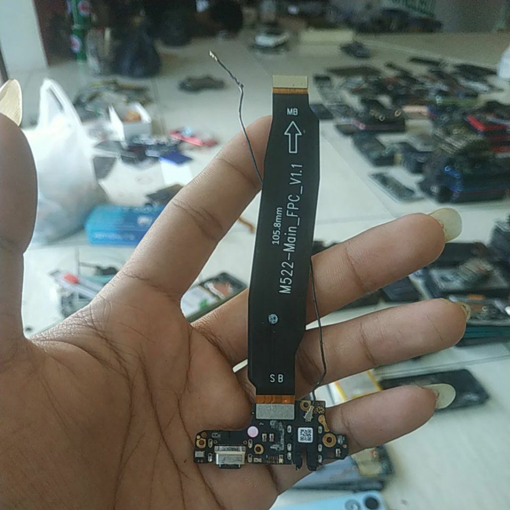 fleksibel board cas bekas kw redmi note 9 pro