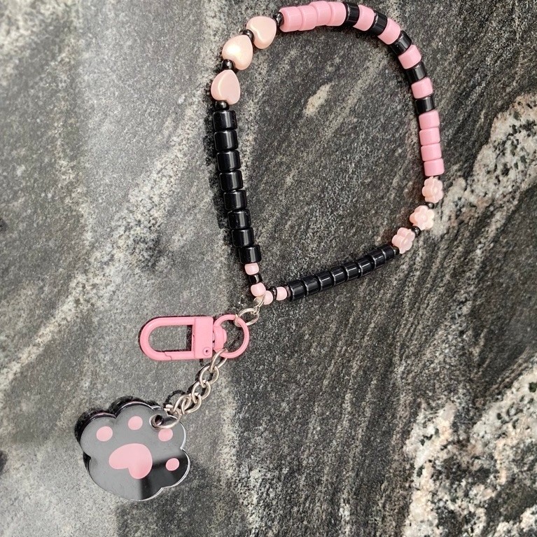 Phone Strap Charm Paw Kucing Lucu