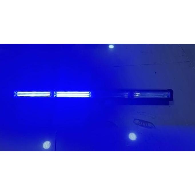 Lampu Led Strobo Vama Cob H4 - Biru Biru