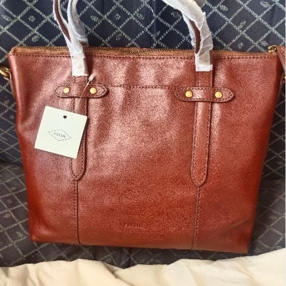 Felicity Satchel Medium Brown
