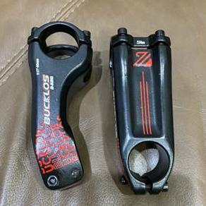 Stem Stang Sepeda Nunduk BUCKLOS -17 Derajat 90mm Oversize Bahan Alloy Outdoor