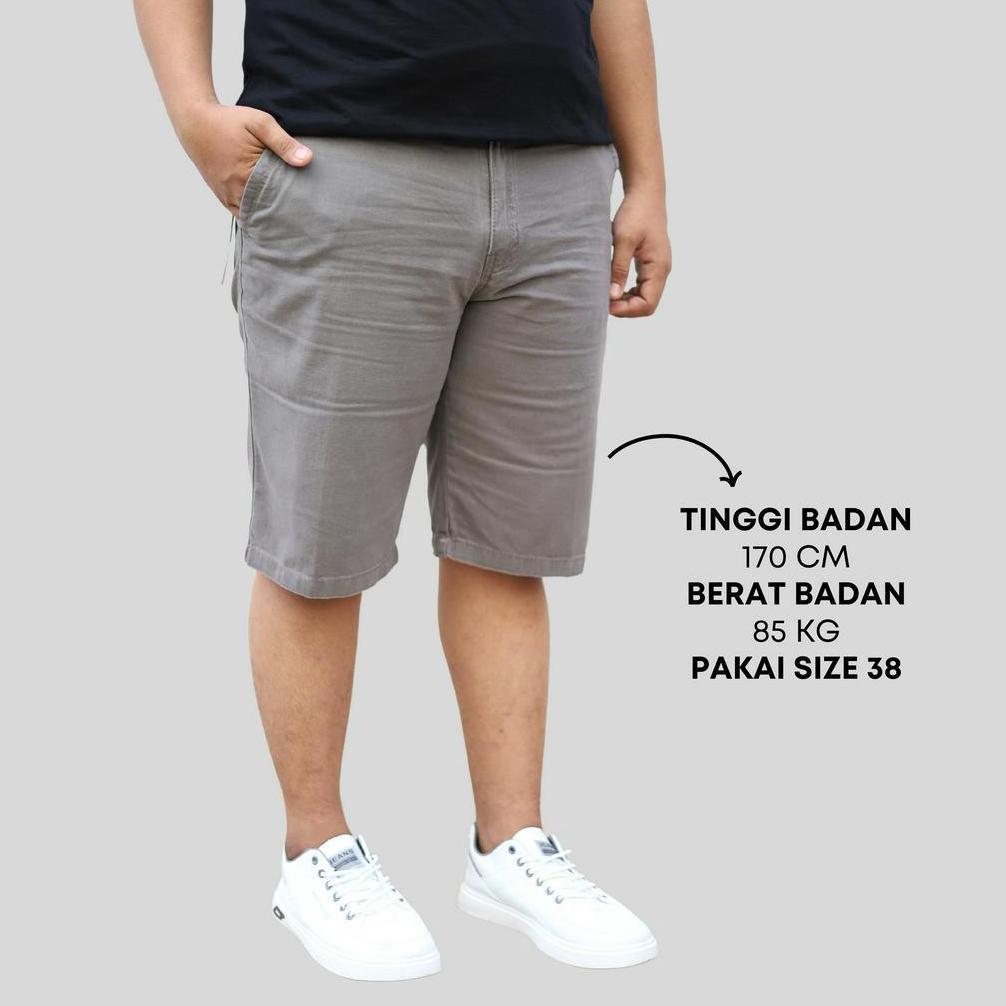 Clearance Celana Pendek Pria Chino Premium Dicker Original