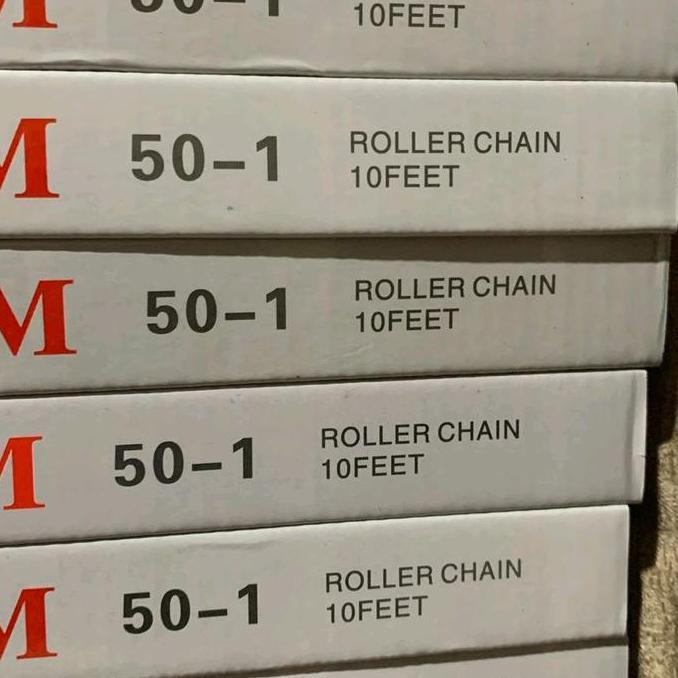 rantai rs 50-1, roller chain rs 50-1 , rantai 50 single