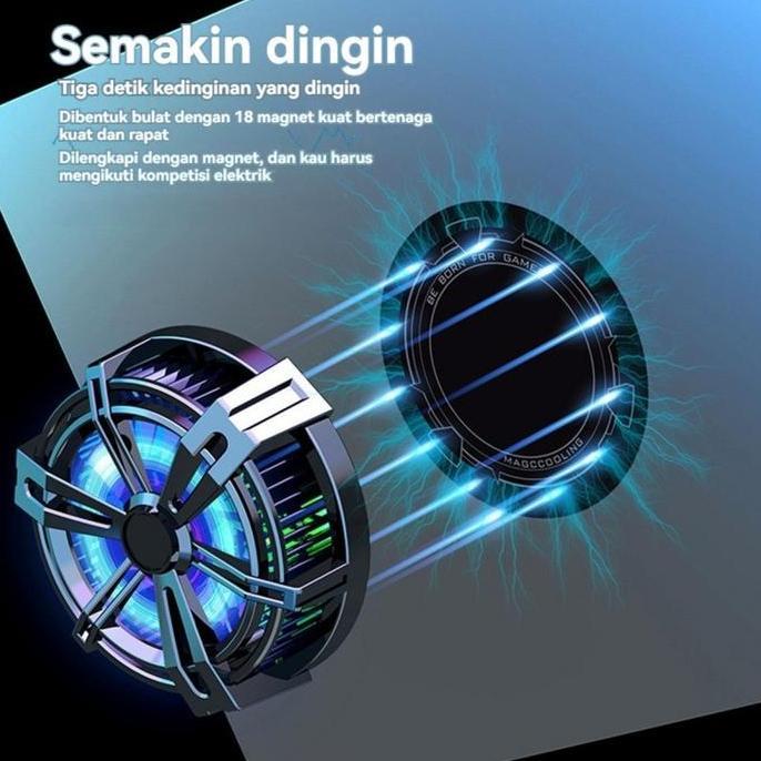 TERBARU - Funcooler X12 Radiator Pendingin HP Magnet Fan Cooler Cooling Fan HP Gaming