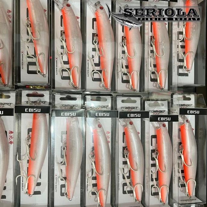 TERBARU - UMPAN LURE TOMIGO EBISU SINKING MINNOW 13cm 40gr