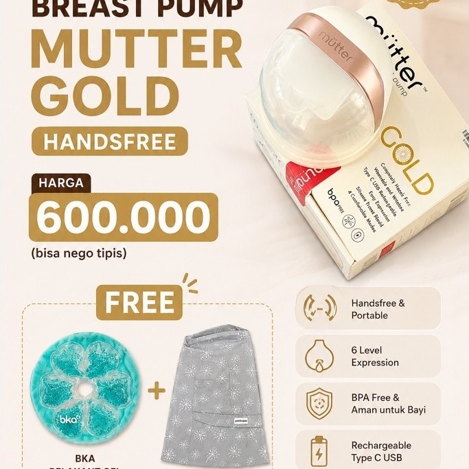 preloved breast pump mutter