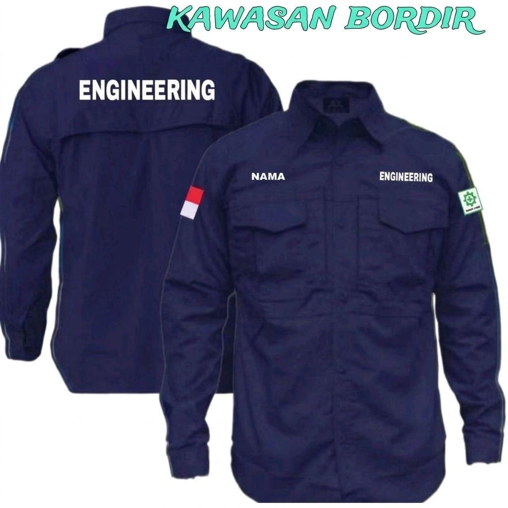 Premium kemeja tactical ENGINEERING kemeja ENGINEERING seragam ENGINEERING baju engineering pdh engi