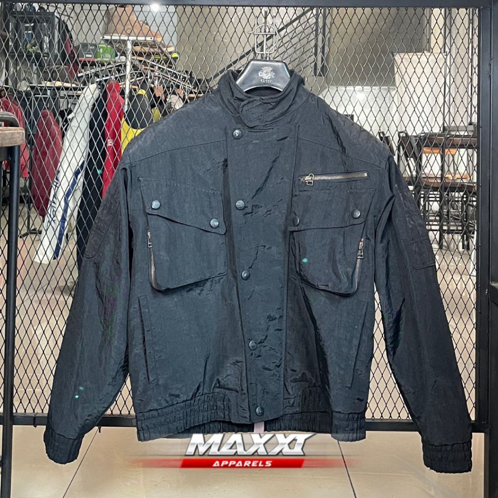Jaket motor Nankai | Nankai C-0S-3665 Black | Jaket Harian | Original Nankai