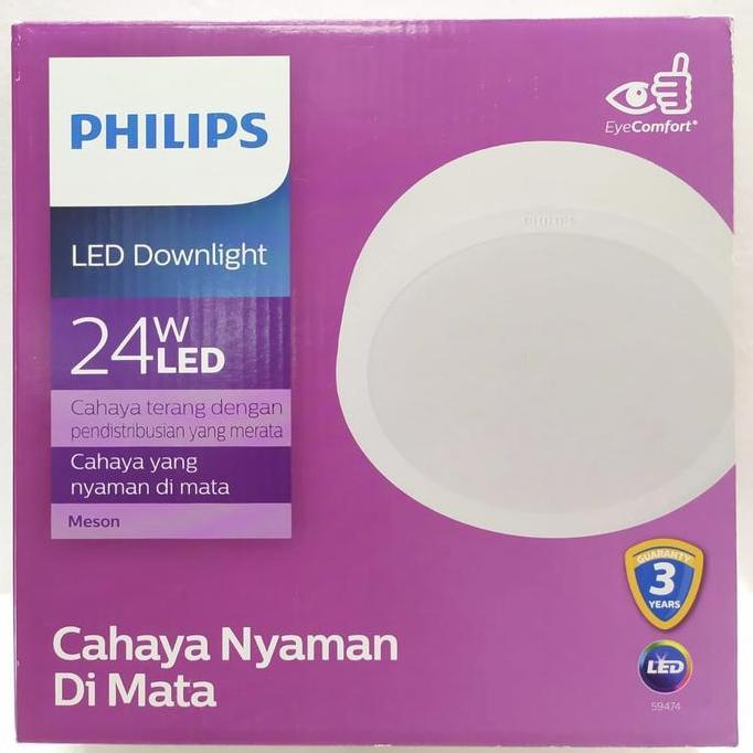 Downlight Meson Philips Led 24 Watt Bulat Outbow
