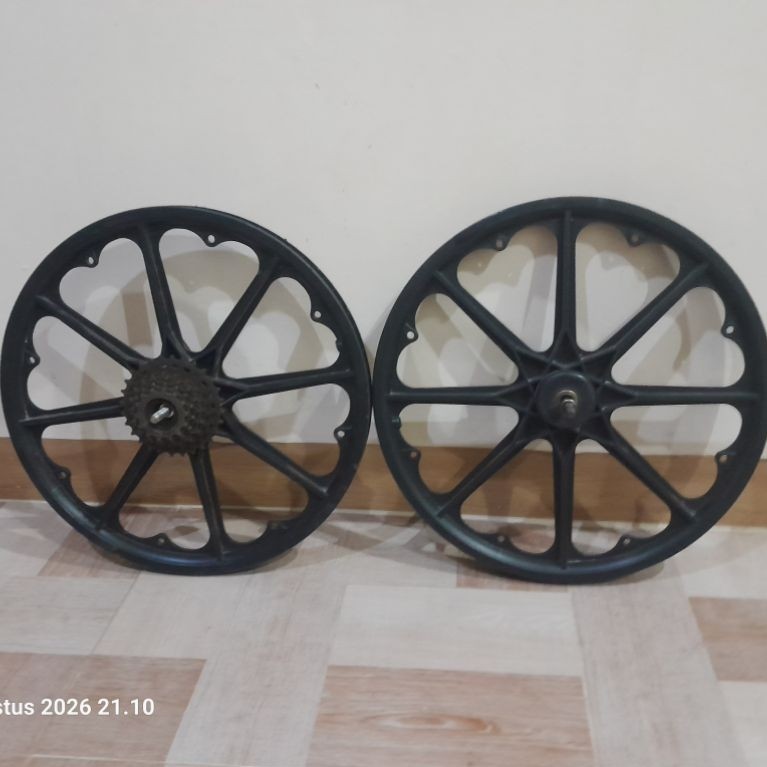 velg 20 SEPASANG kipas alloy velg palang 3 alloy model akar bmx racing velg lowrider velg jari serib
