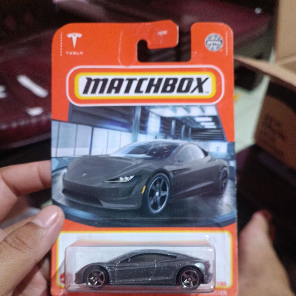 matchbox tesla roadster