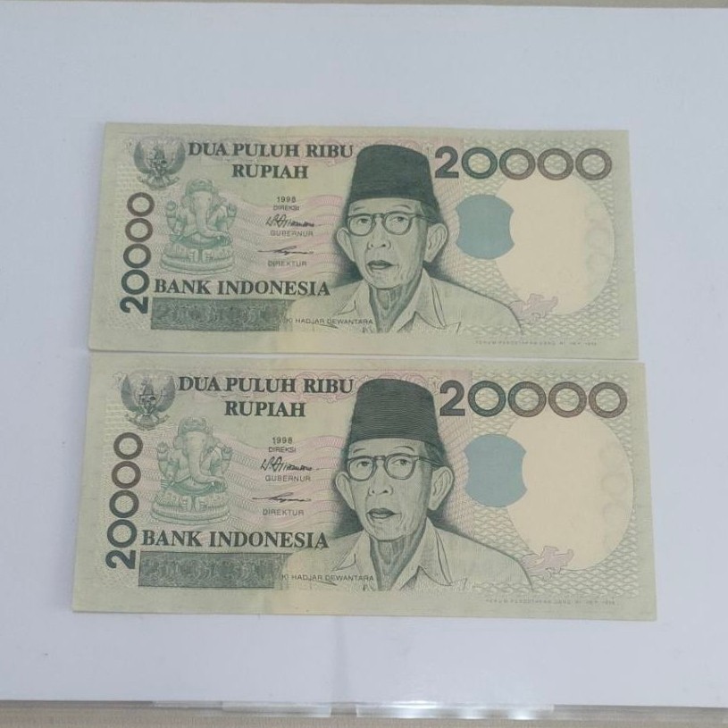 uang 20000 Ki hajar dewantara UNC/gress