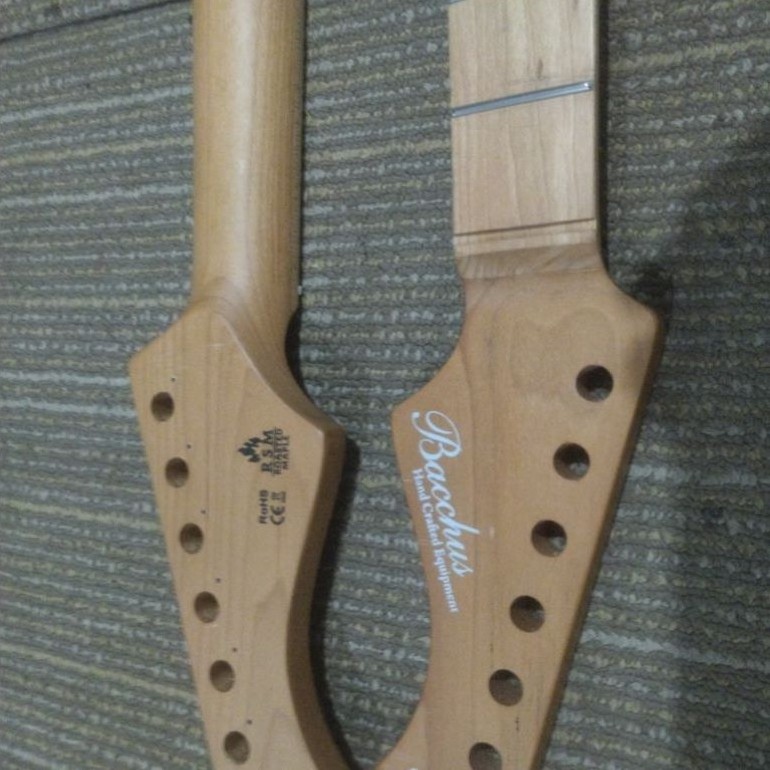 neck stratocaster original roasted maple bacchus BSH-STD25