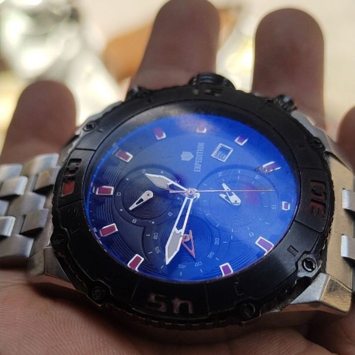 jam tangan original expedition second bekas preloved