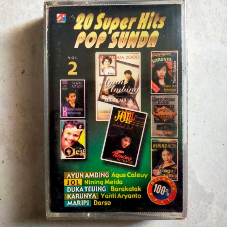 kaset pita 20 SUPER HITS POP SUNDA vol.2