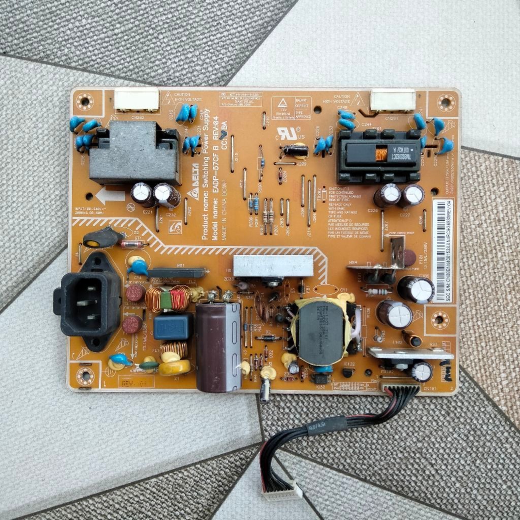 psu ori power suplay ac matic regulator tv SAMSUNG LA22A450C1 LA22A450C1XXD