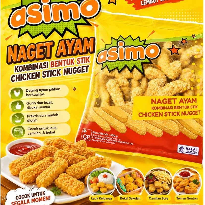 Asimo Nuget Stick 500gr