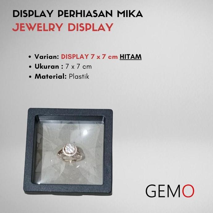 Display Perhiasan Mika, Jewelry Cincin Kawin, Liontin, Gelang, Kalung, Anting Murah Alat Peraga Toko