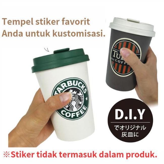 Promo SEIWA Japan Cafe Cup Ashtray Asbak Mobil Universal Aksesoris JDM Interior Tempat Pembuangan Ab