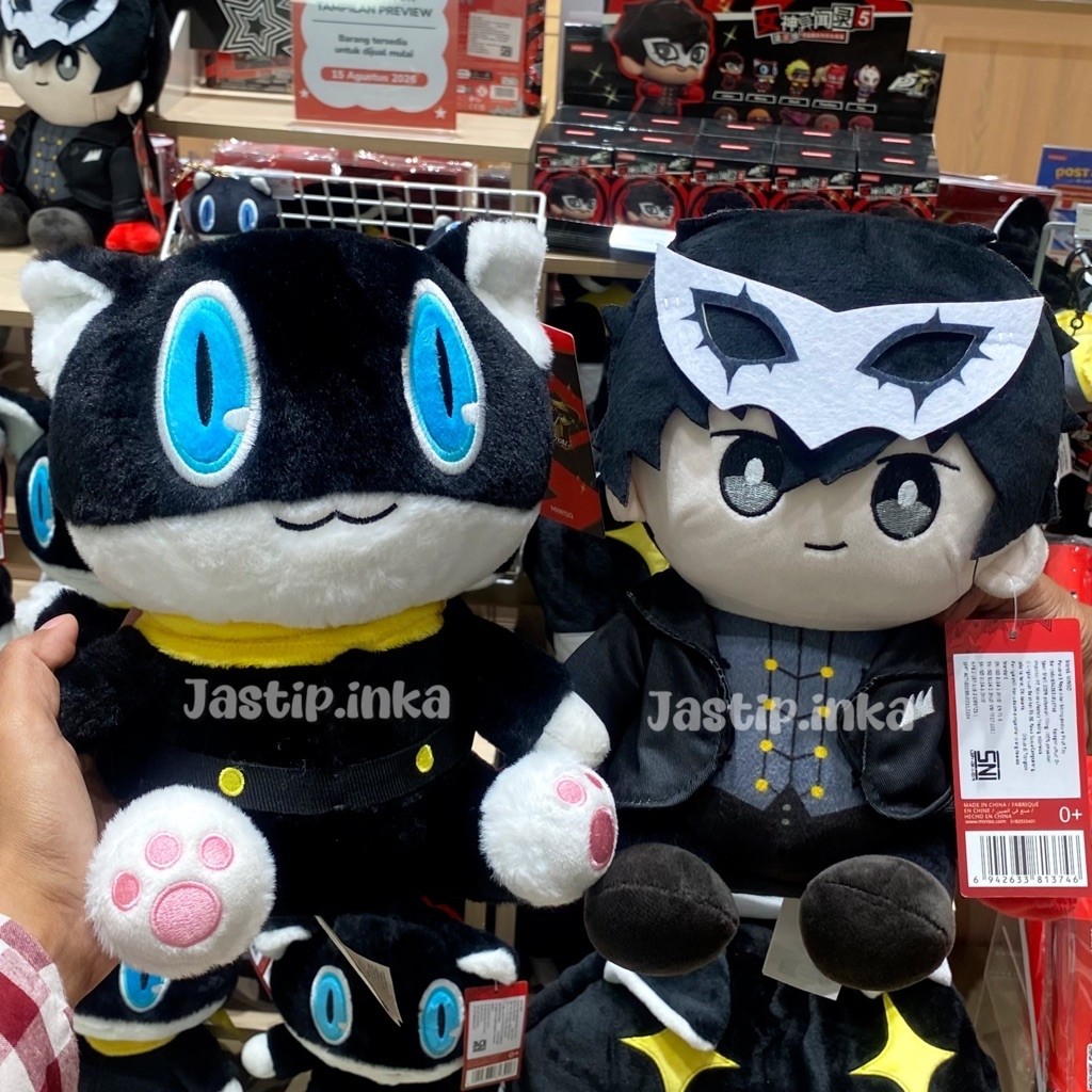 Miniso x Persona 5 - Doll Plushie Morgana Persona 5