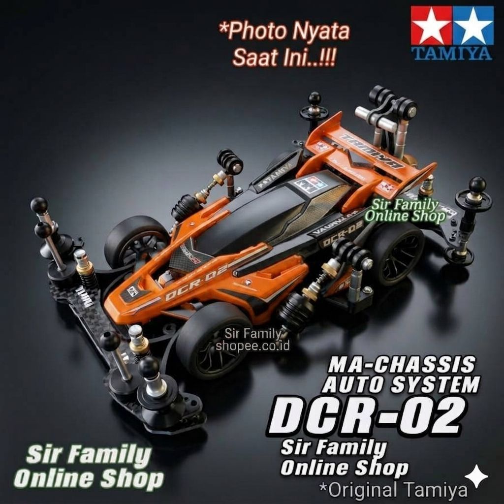 Original Tamiya _ DCR 02 Orange _ BMAX / Side Damper+