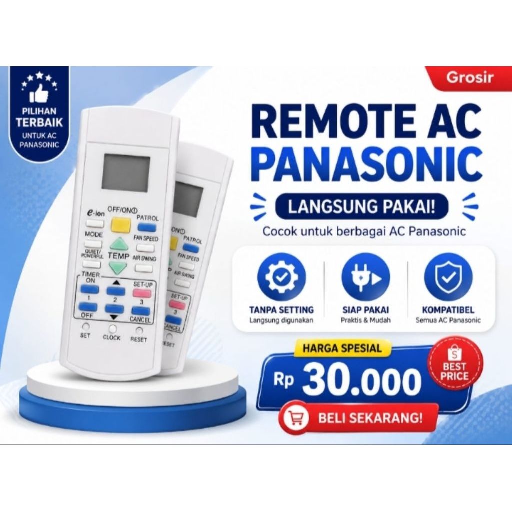 REMOT / REMOT AC PANASONIC / REMOT AC
