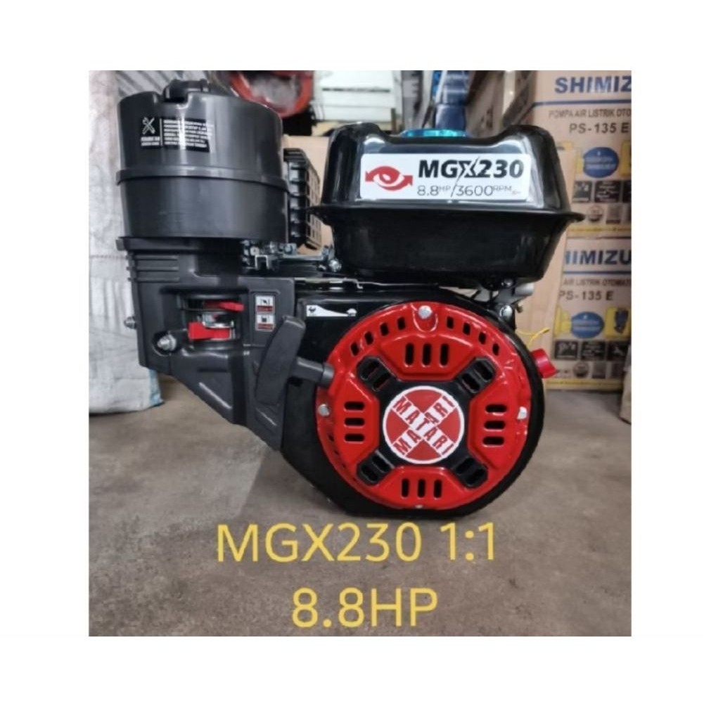 Mesin penggerak/robin MATARI MGX230 8.8HP putaran 1:1 Original