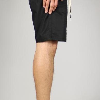 Hyperdenim Drop Crotch Short - Black