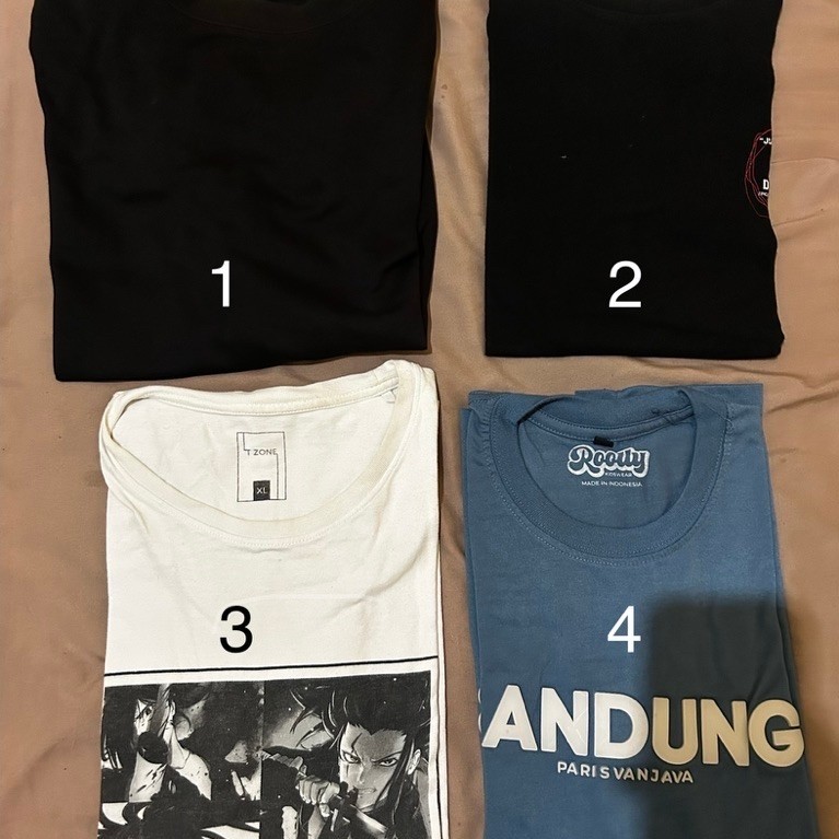 Preloved Kaos Pria