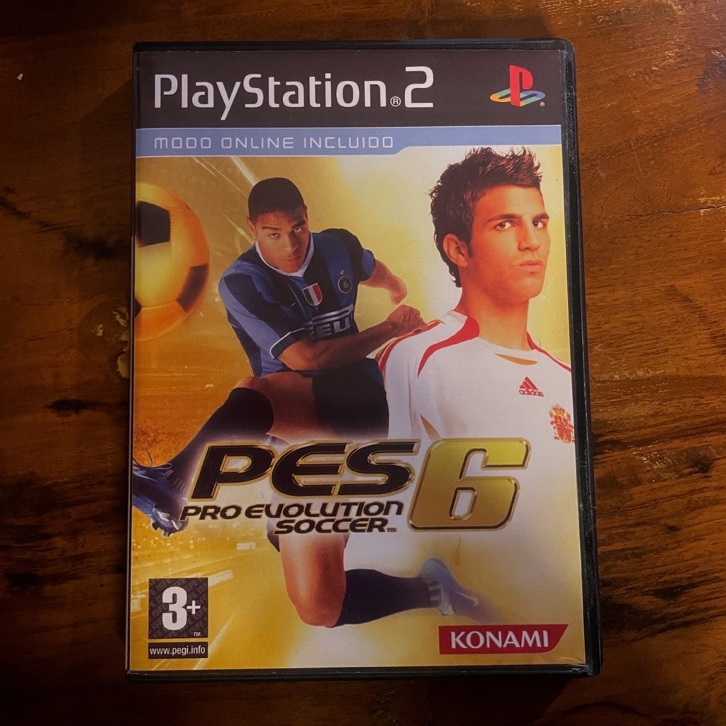 DVD GAME PLAYSTATION 2 PES 6 / KASET PS2