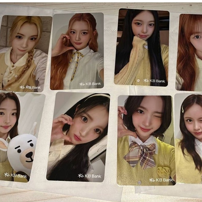 PHOTOCARD HEARTS2HEARTS WINNER KB BANK LIMITED EDITION - JIWOO CARMEN YUHA STELLA JUUN ANA IAN YEON