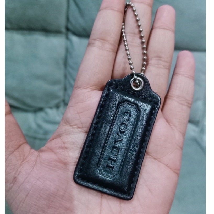 COACH Original Hangtag Bag Charm Keychain Keyring Keyfob Gantungan Tas Authentic