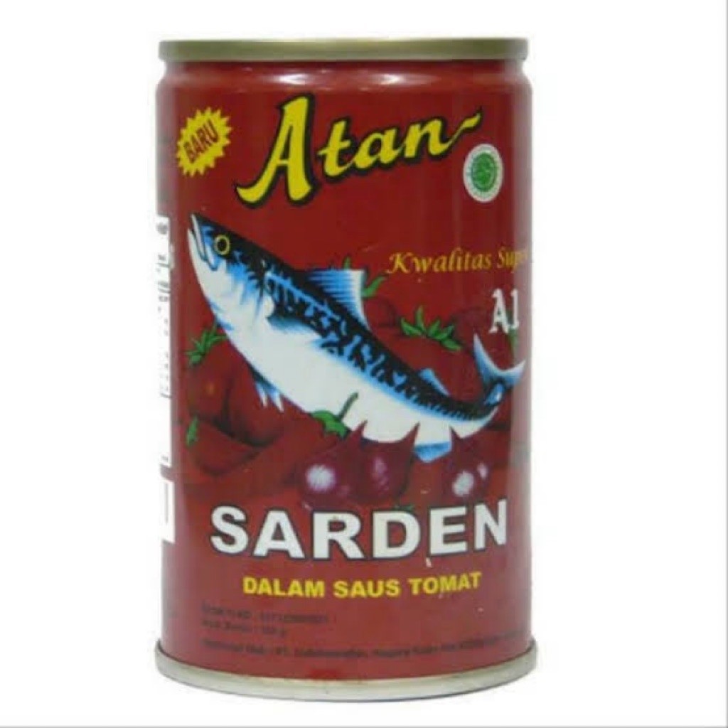 Atan Sarden dalam Saus Tomat kaleng ikan sarden